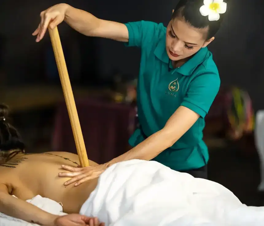 Balance Stone & Bamboo Massage
